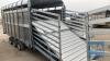 IFOR WILLIAMS TRAILER C/W ALLOY DECKS, CATTLE GATE - 3