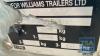 IFOR WILLIAMS TRAILER C/W ALLOY DECKS, CATTLE GATE - 9