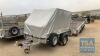 IFOR WILLIAMS 8X4.6 TRAILER WITH COVER AND RAMPS AND 2 KEYS - 2