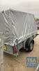 IFOR WILLIAMS 8X4.6 TRAILER WITH COVER AND RAMPS AND 2 KEYS - 4