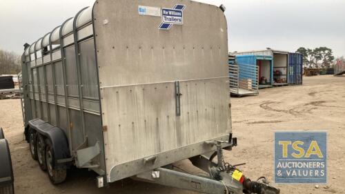 IFOR WILLIAMS 3 AXLE LIVESTOCK TRAILER