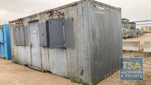 20X8 ANTI VANDAL SITE OFFICE - E64299