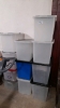 11 PLASTIC BOXES