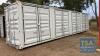 UNUSED 40FT HIGH CUBE 4 MULTI DOOR CONTAINER