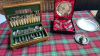 CASE ASSORTED CUTLERY & BOX EP WARE ETC