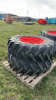SET ROW CROP WHEELS TO FIT CLAAS ARION 420/80/R46 380/85/R30 - 6