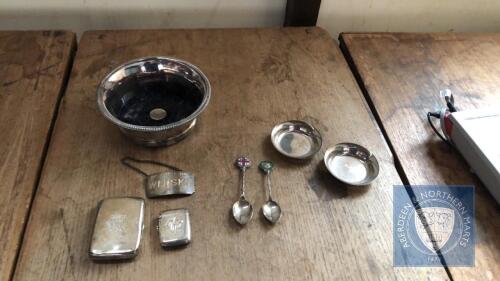 ASSORTED SILVER WARE