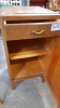 2 BEDSIDE CABINETS & CHAIR - 4