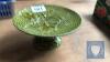 MAJOLICA SARREGUEMINES CAKE DISH