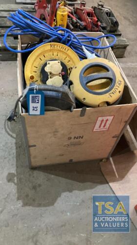 Box Containing Electrical Cables - As Viewed