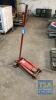 Trolley Jack Marked SWL 3 Ton