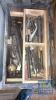 Wooden Tool Chest With Contents - As Viewed - 2