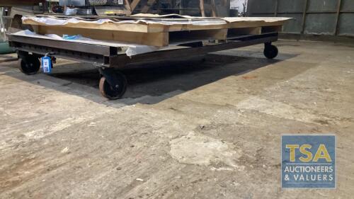 Metal Trolley 3mx1.5m Approximately