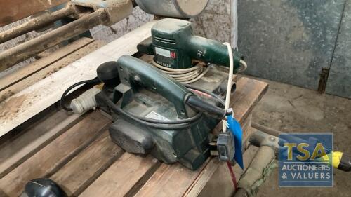 Metabo Planer 110V and Bosch Sander - 240V